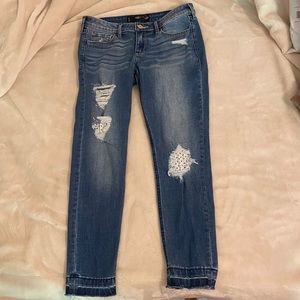 Hollister ripped jeans